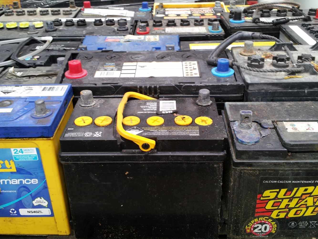 scrap batteries